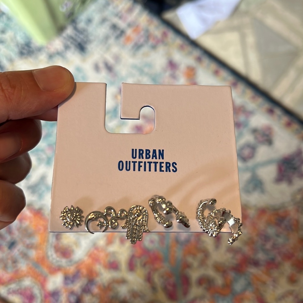 Urban Outfitters Earrings - set of 8 - 4 studs & 4 cuffs
